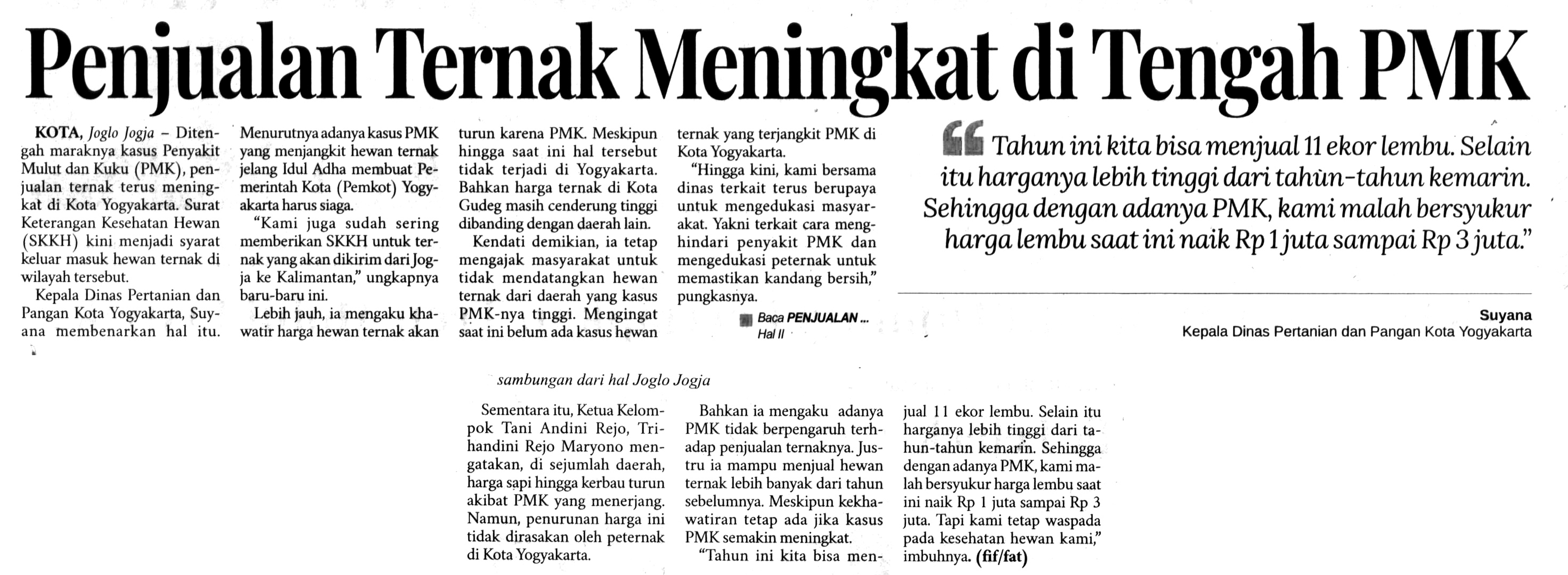 Kliping jogja terbaru