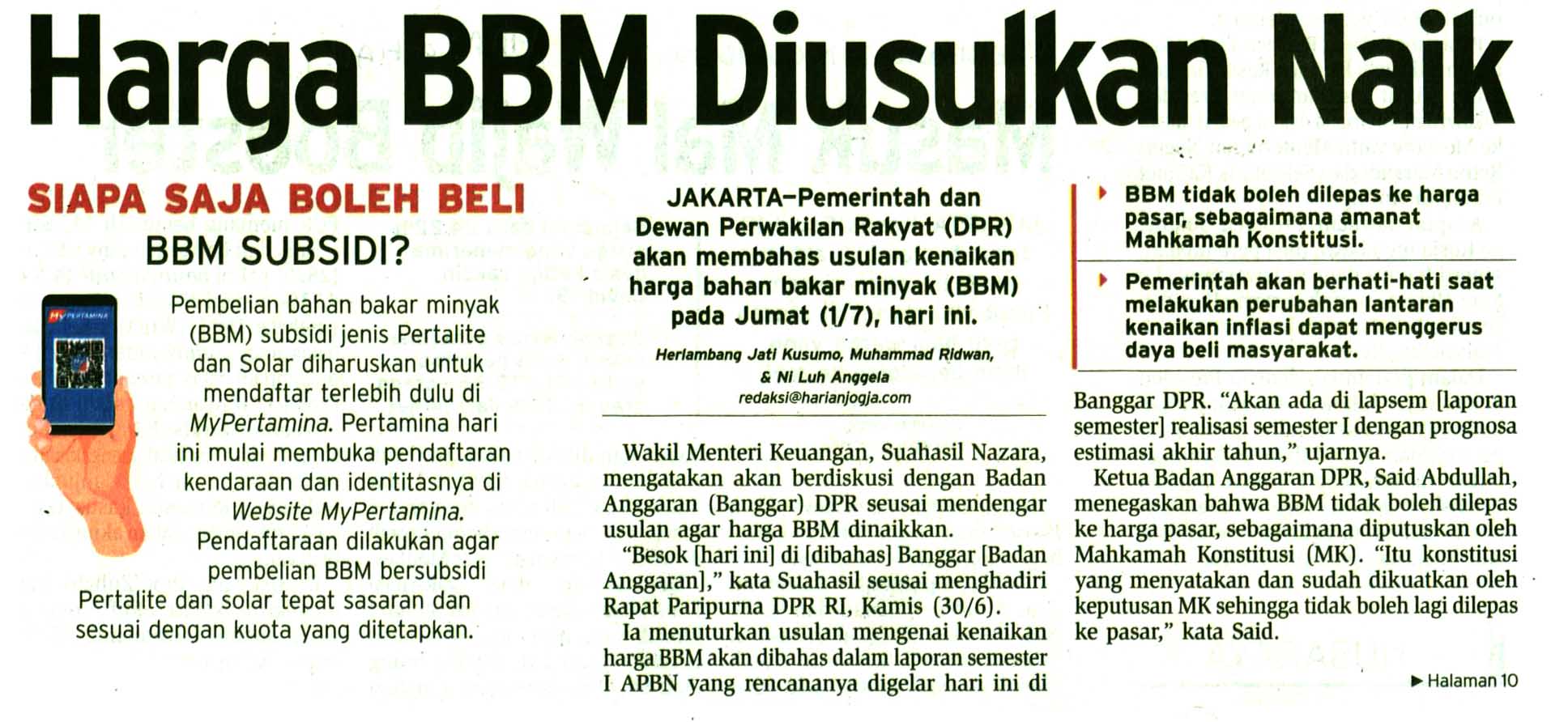 Kliping jogja terbaru