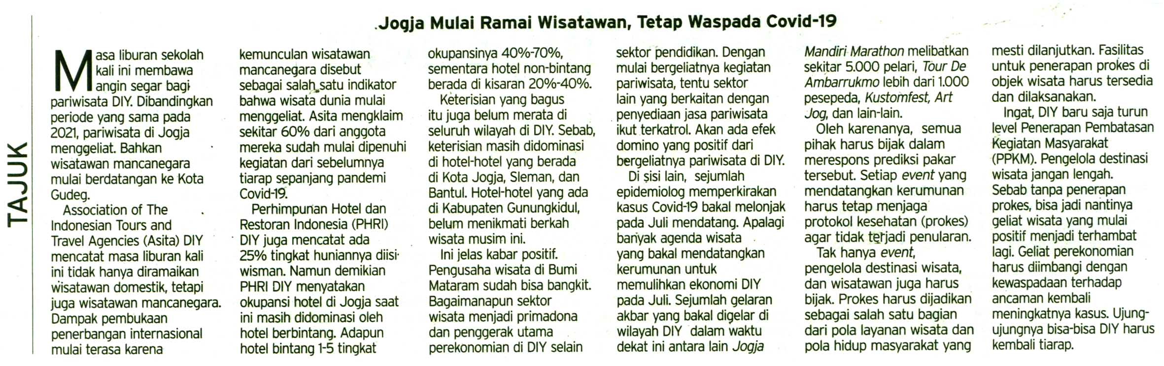 Kliping jogja terbaru