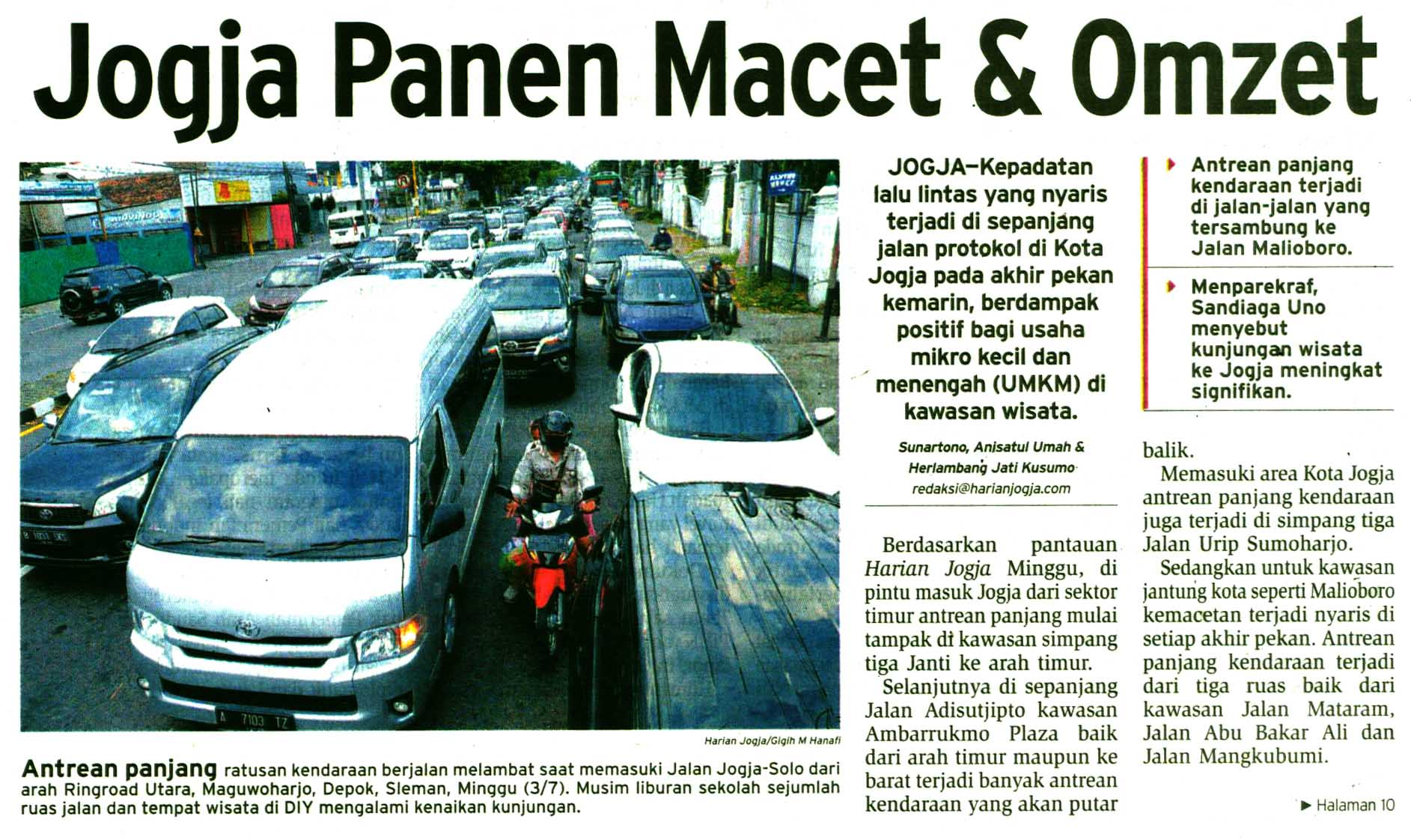 Kliping jogja terbaru