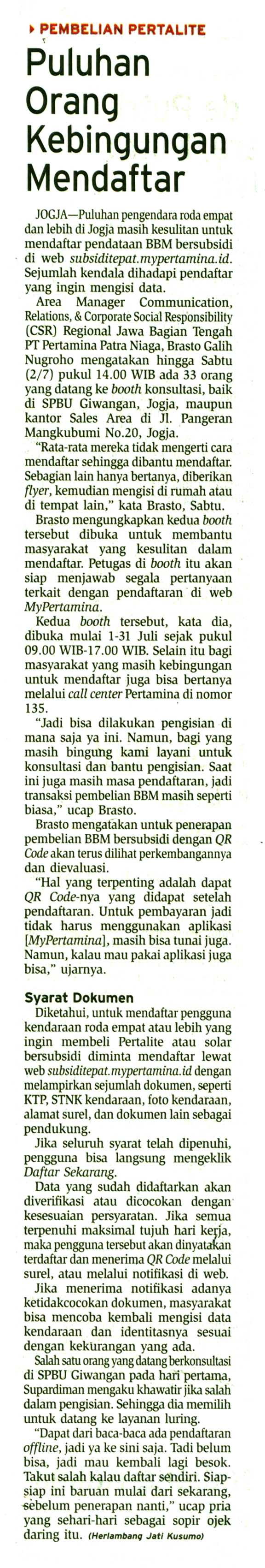 Kliping jogja terbaru