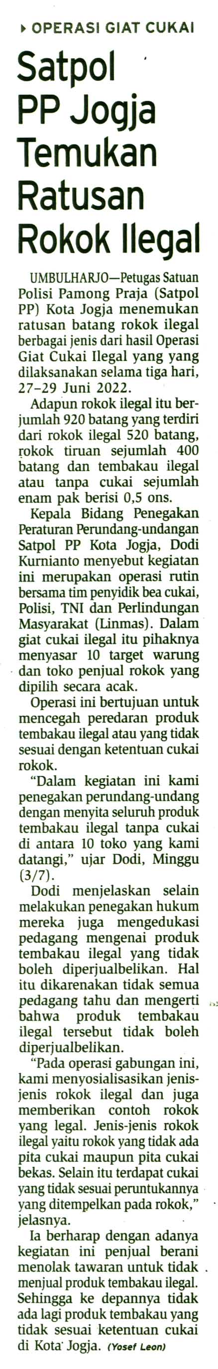 Kliping jogja terbaru