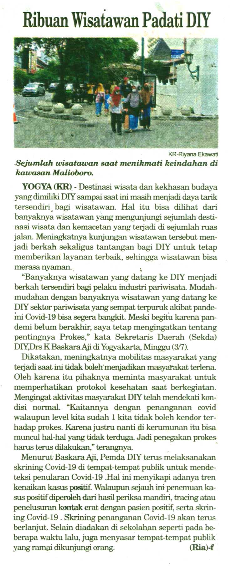 Kliping jogja terbaru