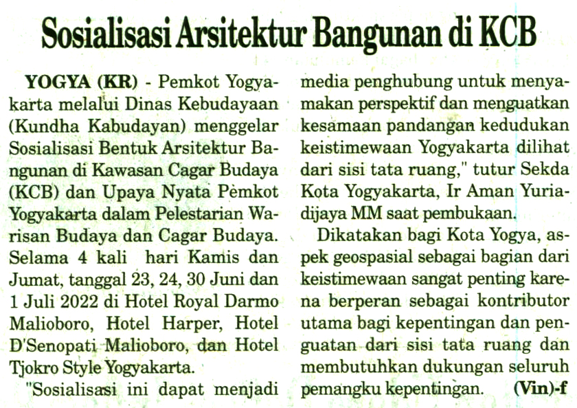Kliping jogja terbaru