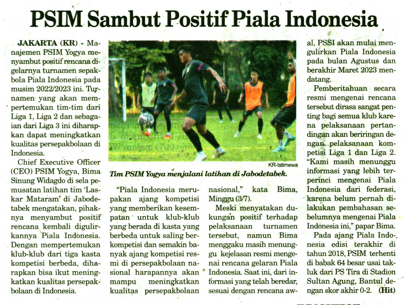 Kliping jogja terbaru