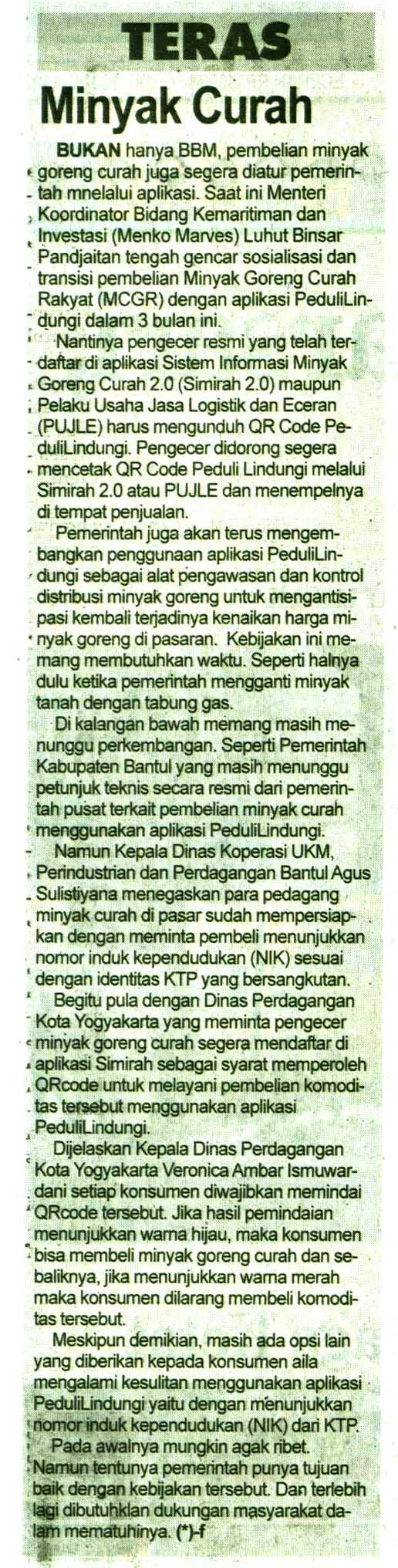 Kliping jogja terbaru
