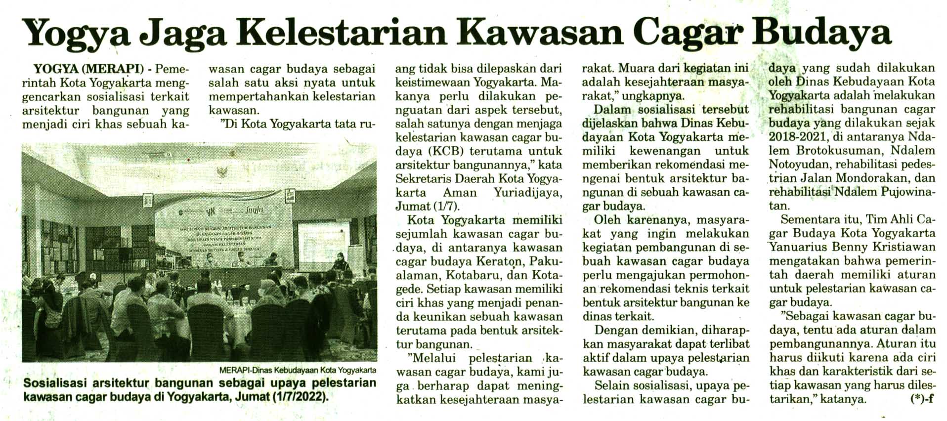 Kliping jogja terbaru