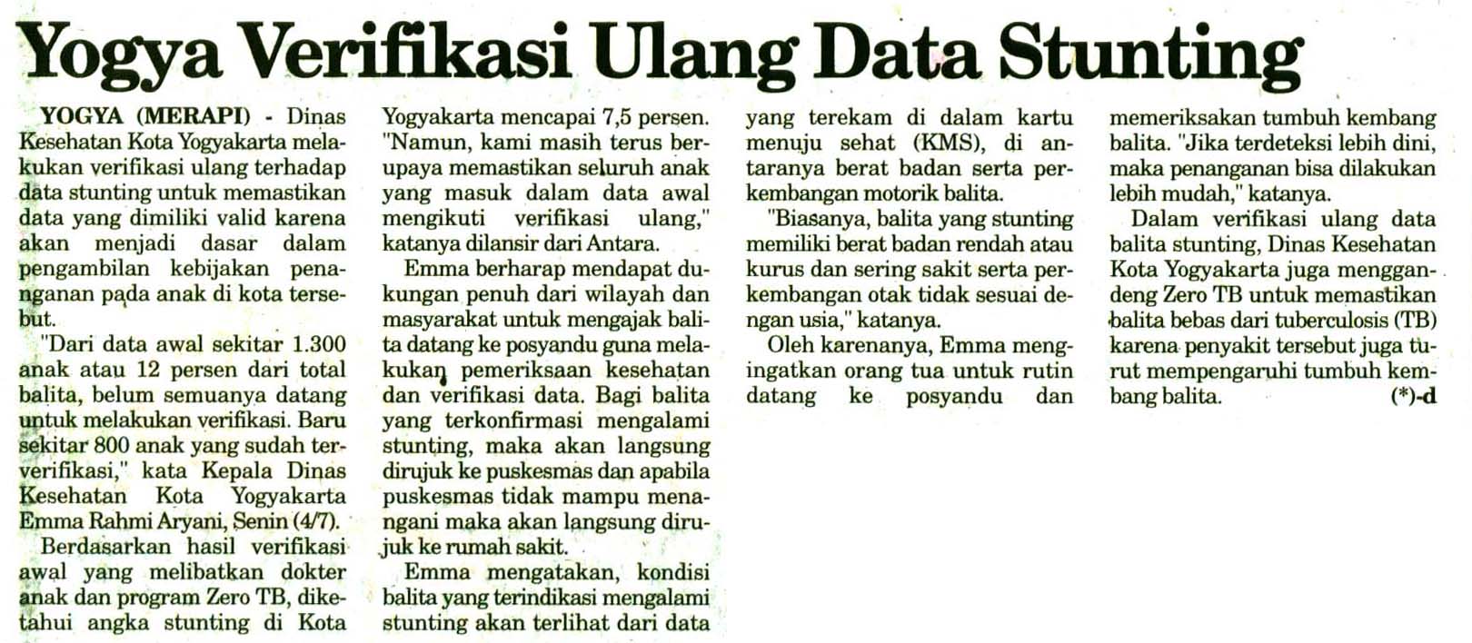Kliping jogja terbaru