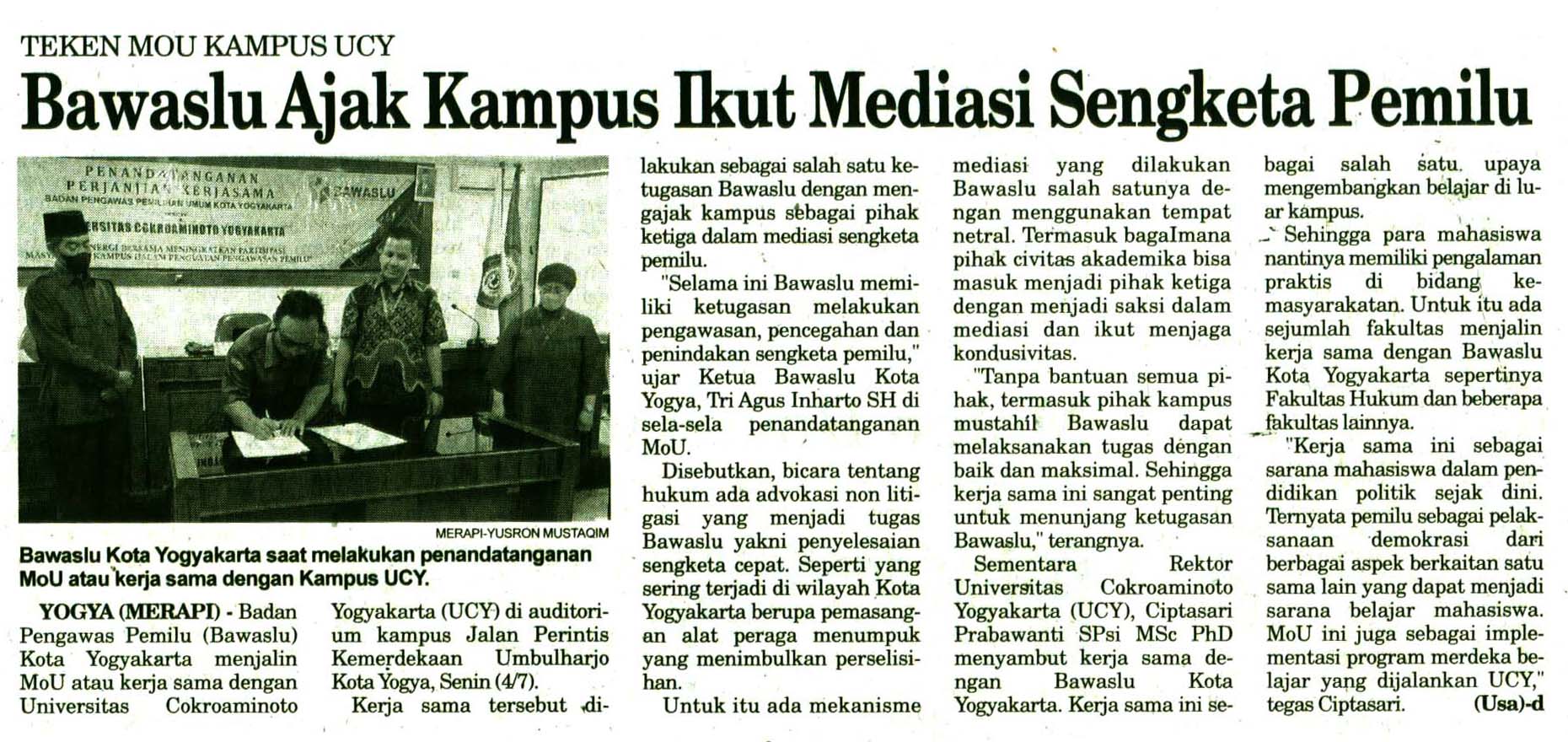 Kliping jogja terbaru