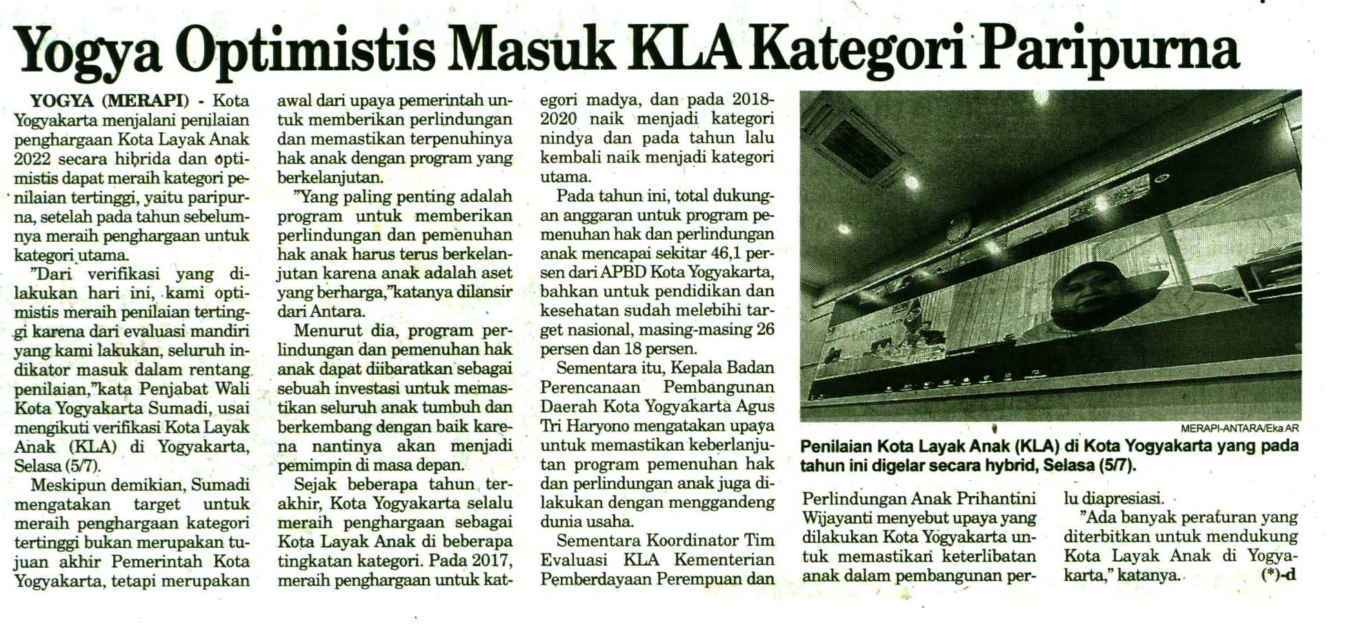 Kliping jogja terbaru