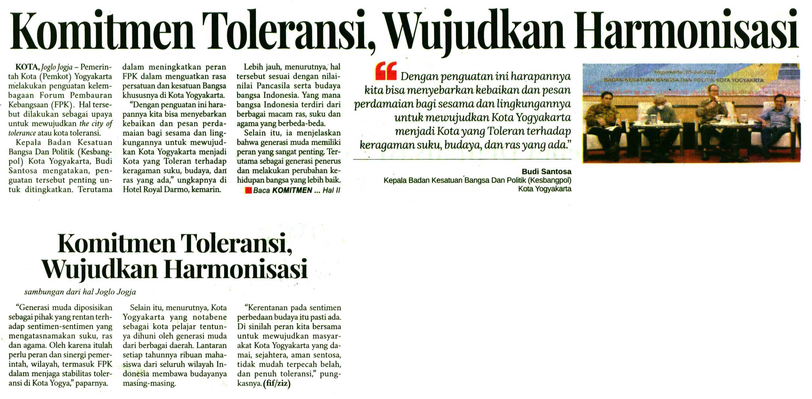 Kliping jogja terbaru