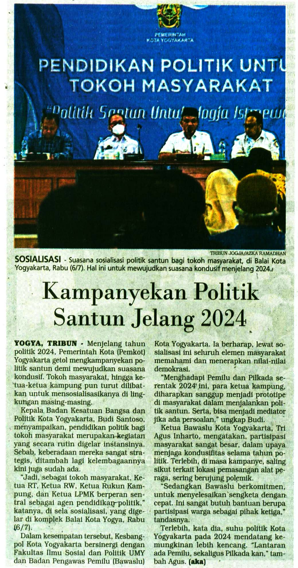 Kliping jogja terbaru
