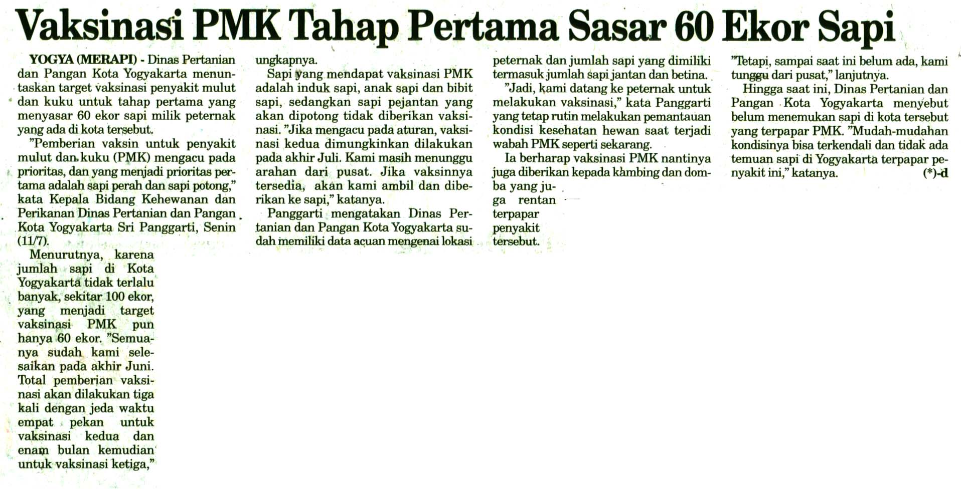 Kliping jogja terbaru
