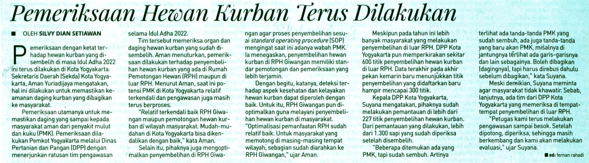 Kliping jogja terbaru