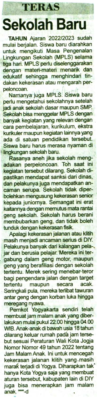 Kliping jogja terbaru