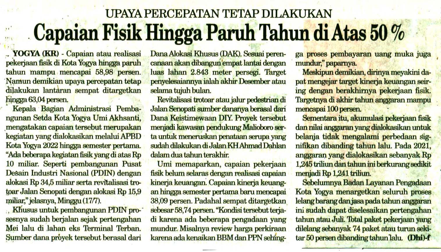 Kliping jogja terbaru