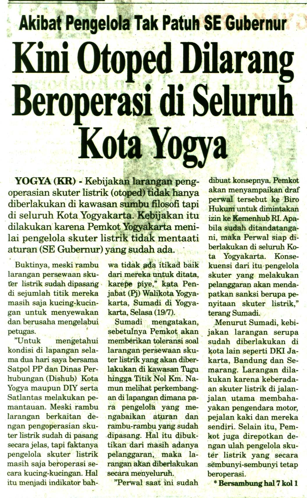 Kliping jogja terbaru