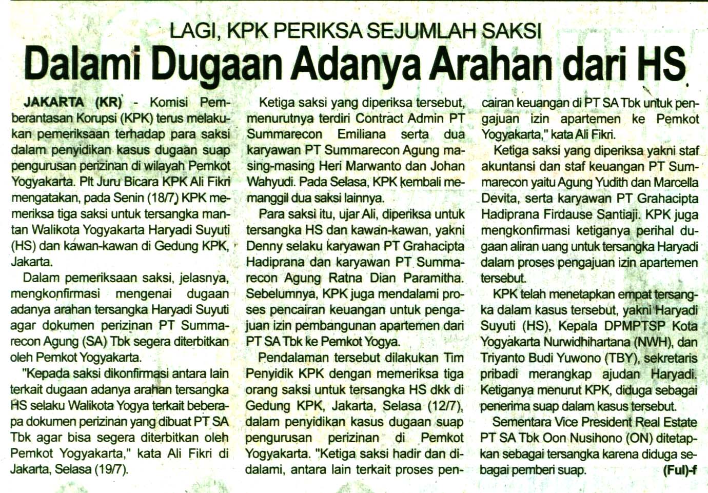 Kliping jogja terbaru