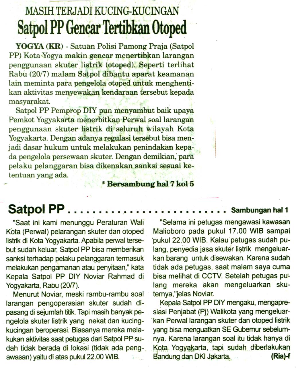 Kliping jogja terbaru