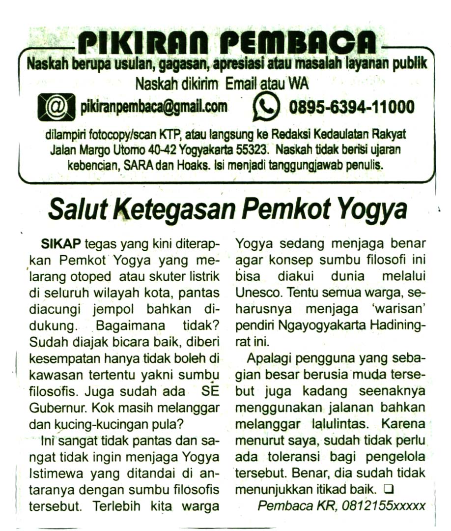 Kliping jogja terbaru
