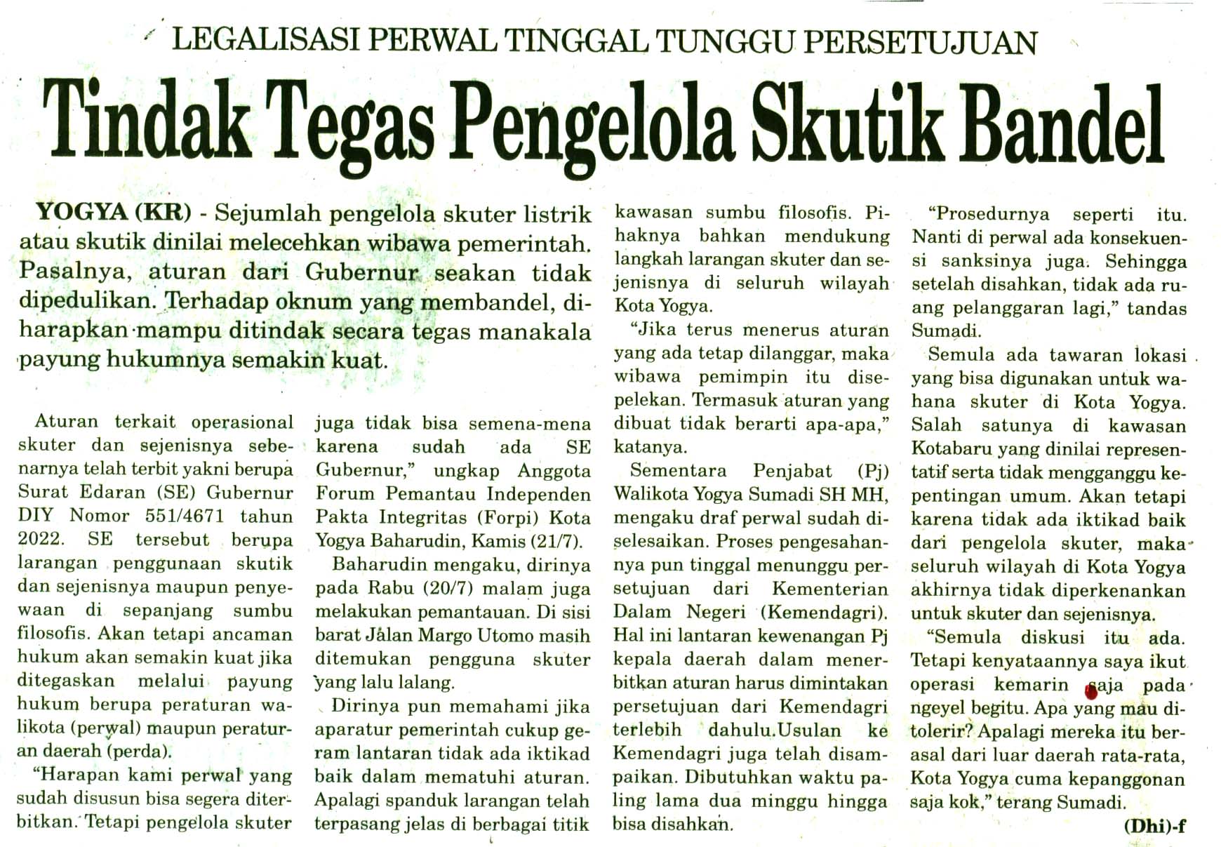 Kliping jogja terbaru