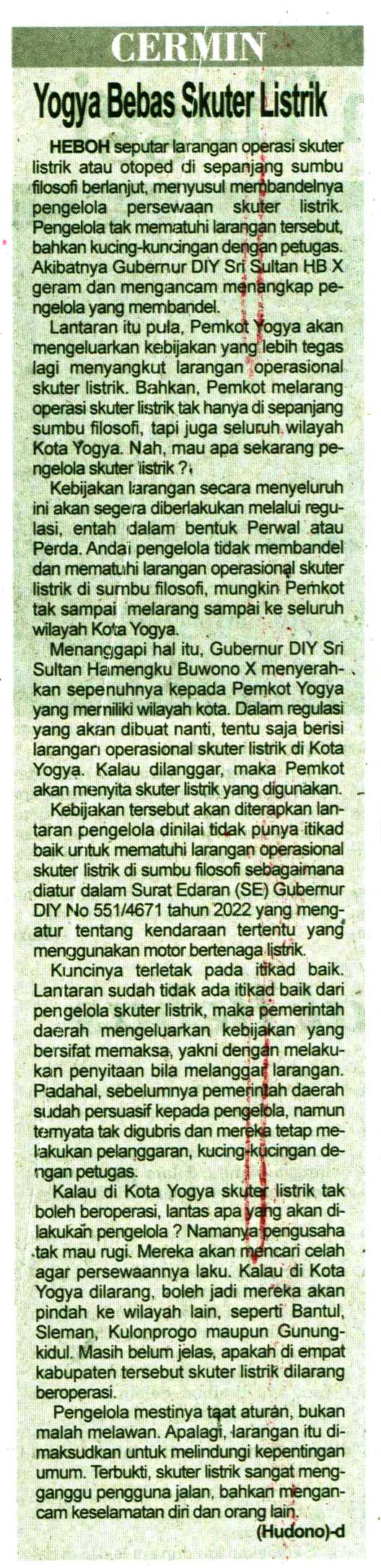 Kliping jogja terbaru