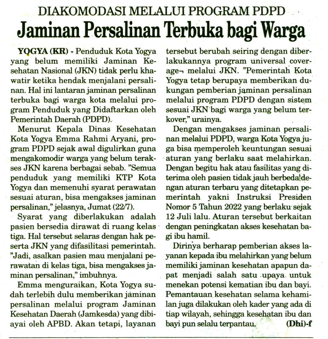 Kliping jogja terbaru