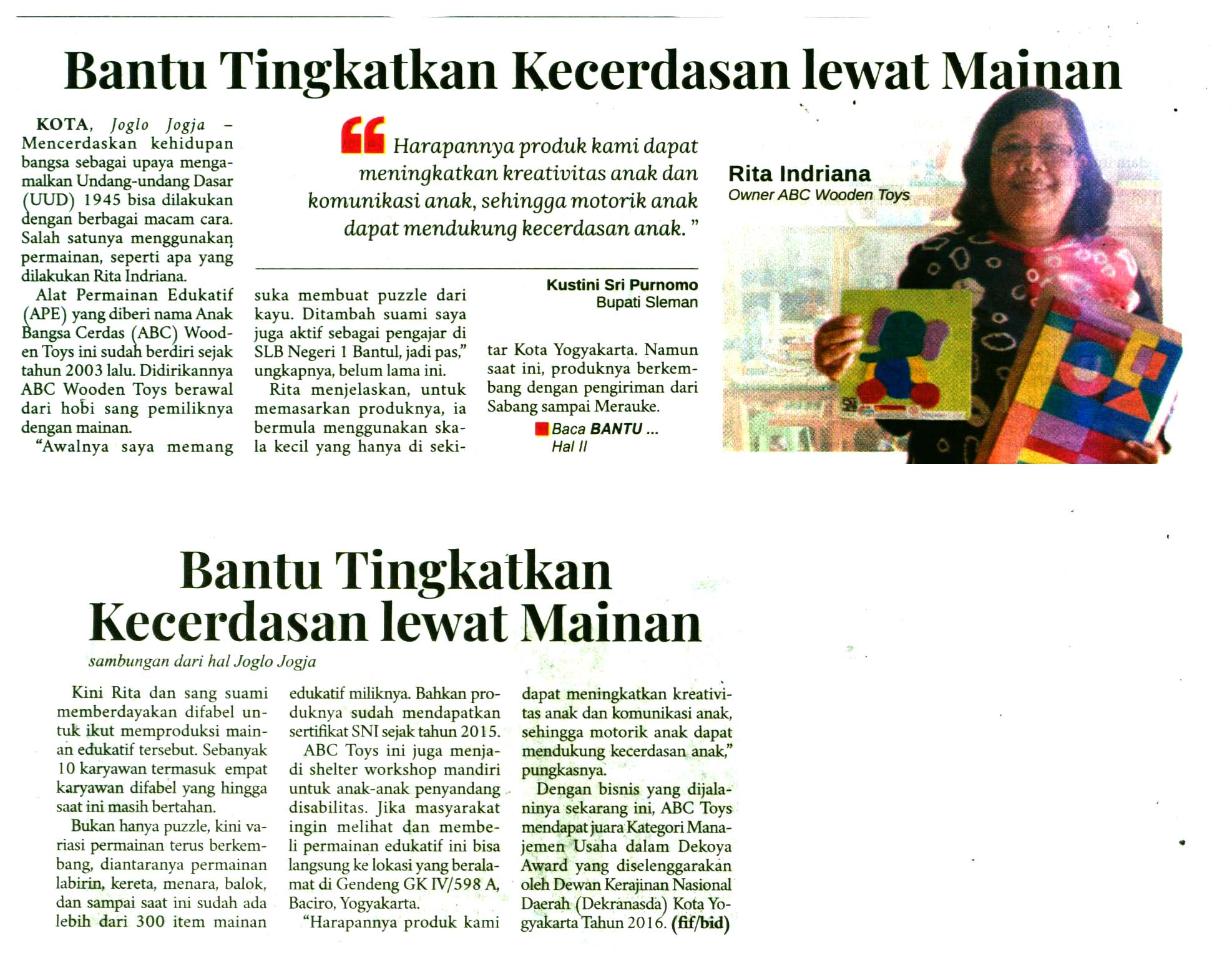 Kliping jogja terbaru