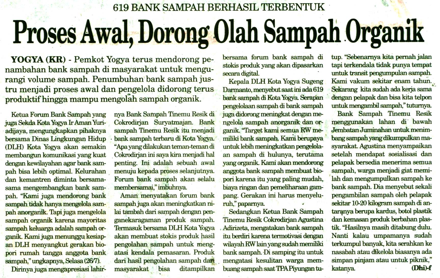 Kliping jogja terbaru