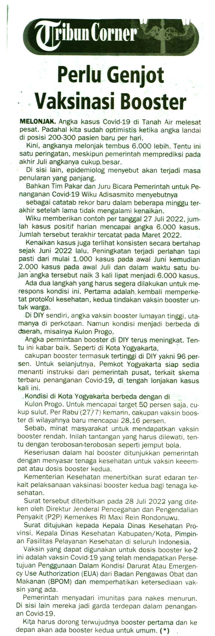 Kliping jogja terbaru