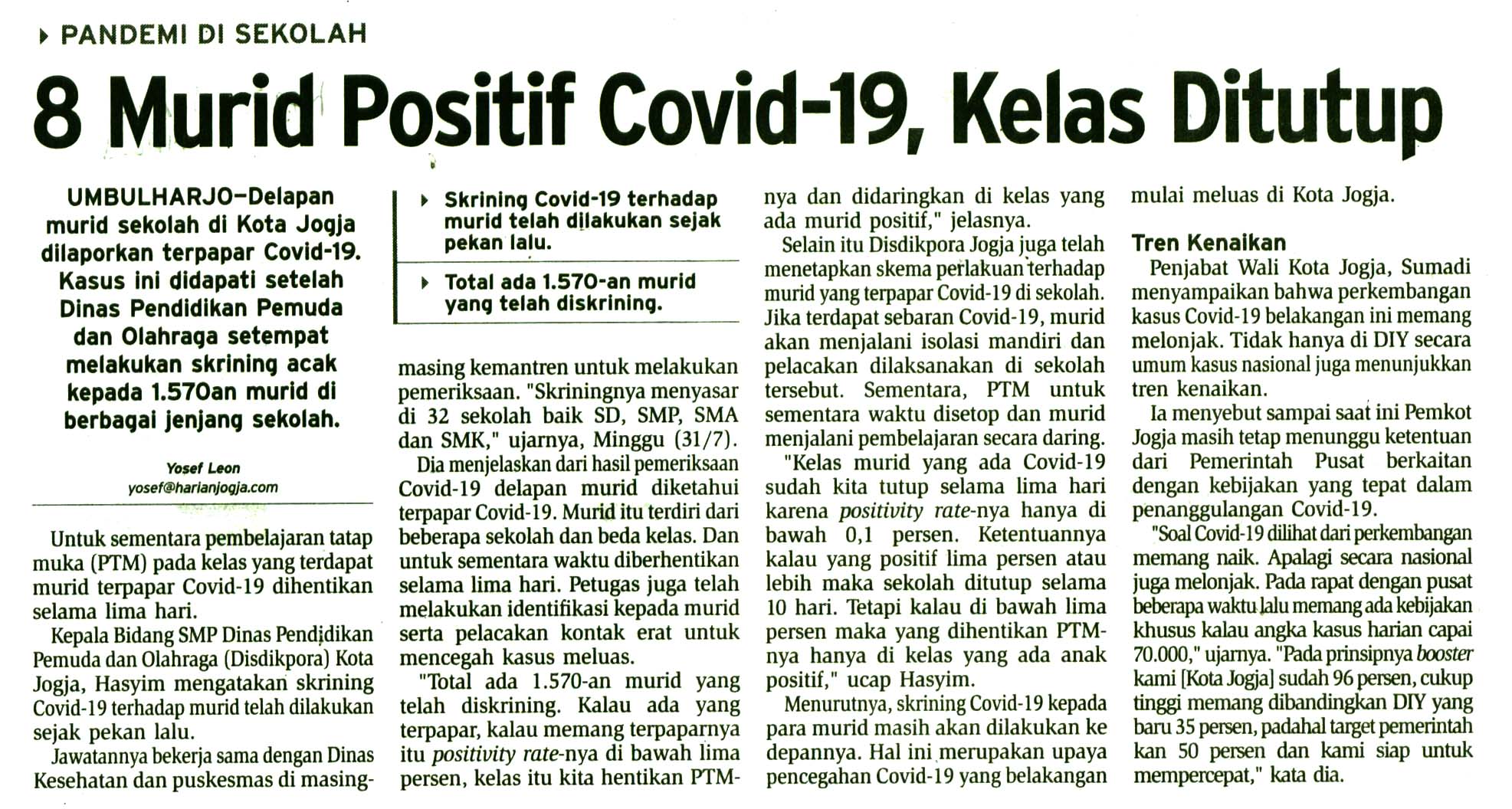 Kliping jogja terbaru