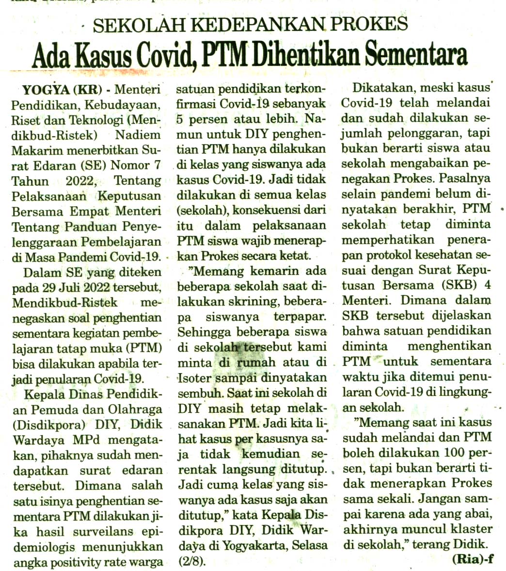 Kliping jogja terbaru