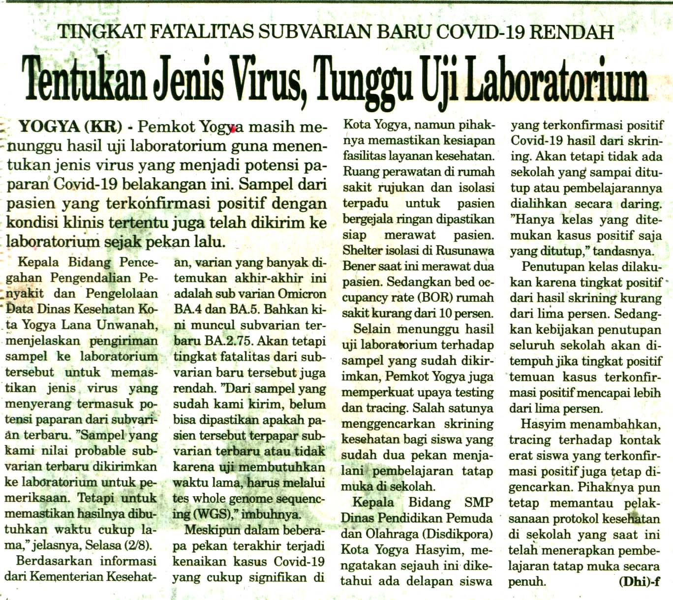 Kliping jogja terbaru