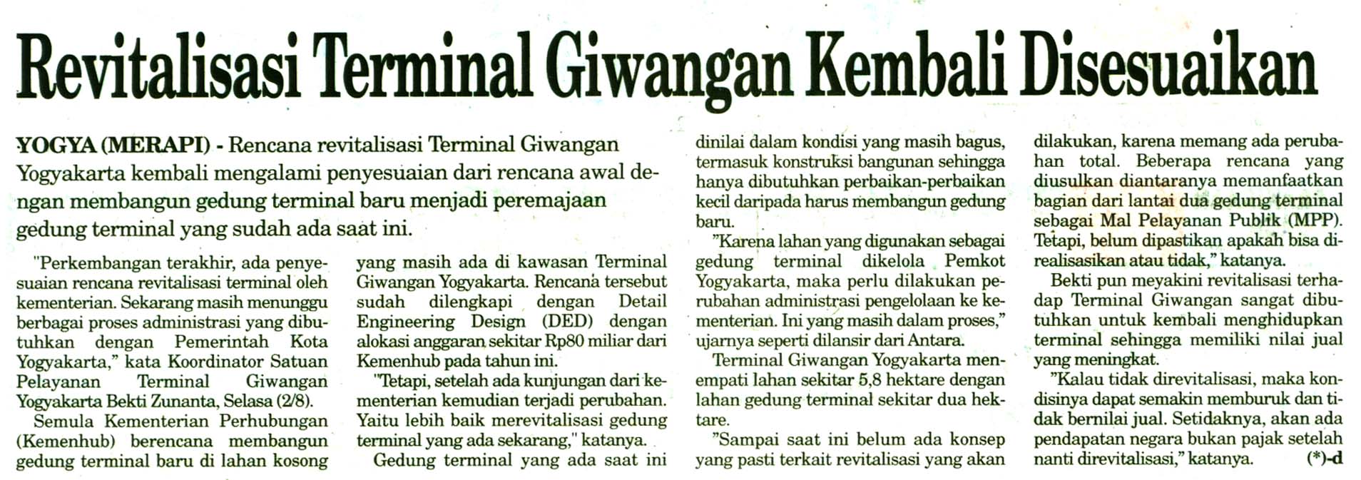 Kliping jogja terbaru