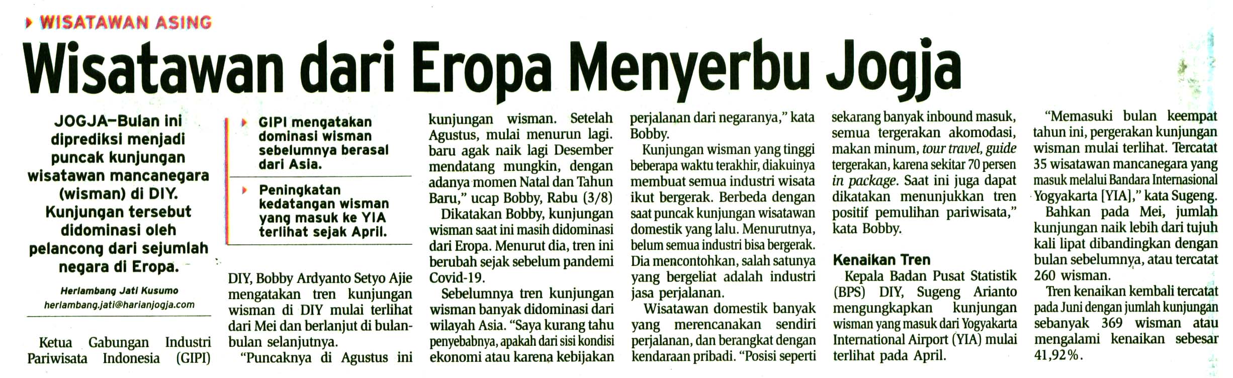 Kliping jogja terbaru
