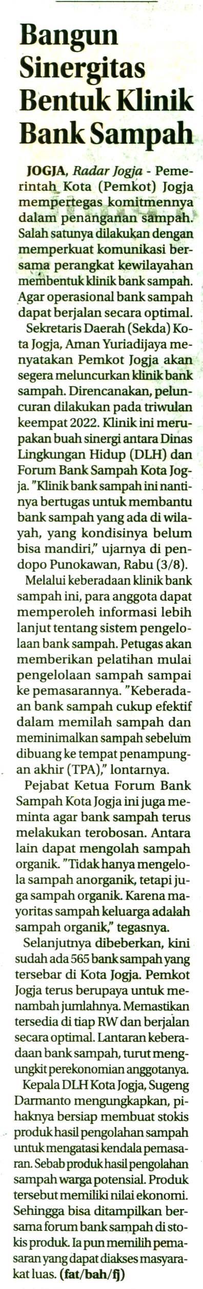 Kliping jogja terbaru