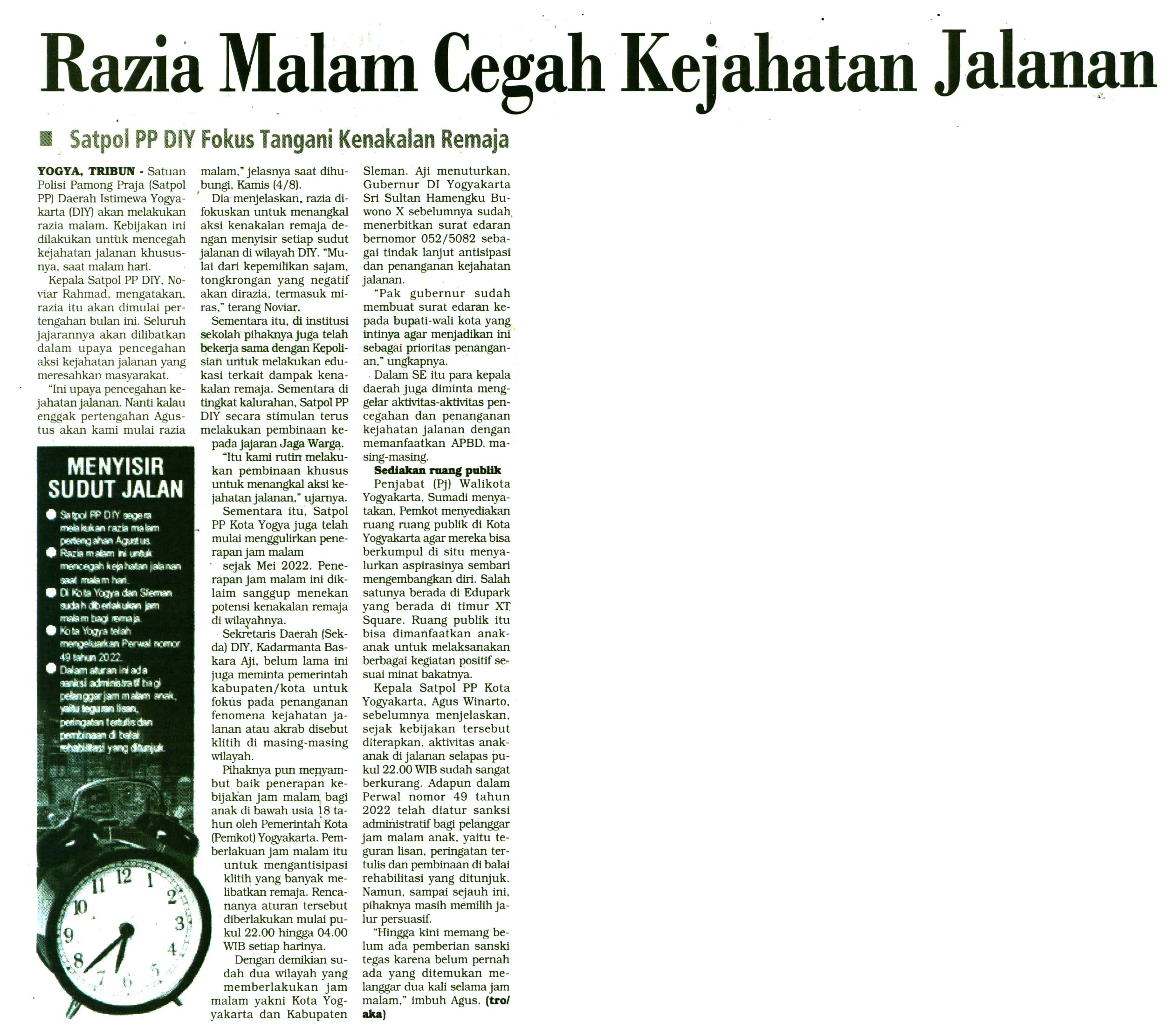 Kliping jogja terbaru