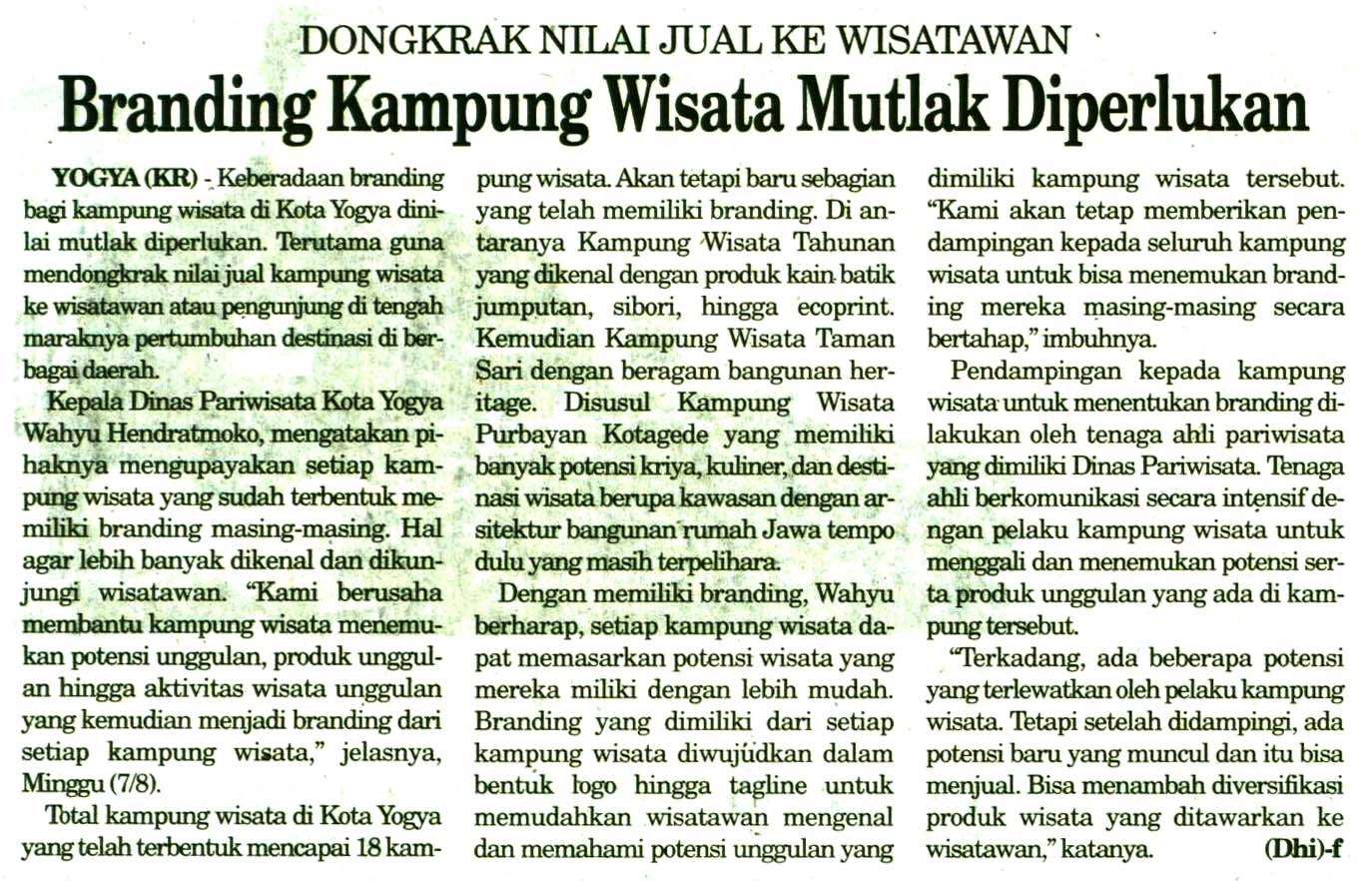 Kliping jogja terbaru