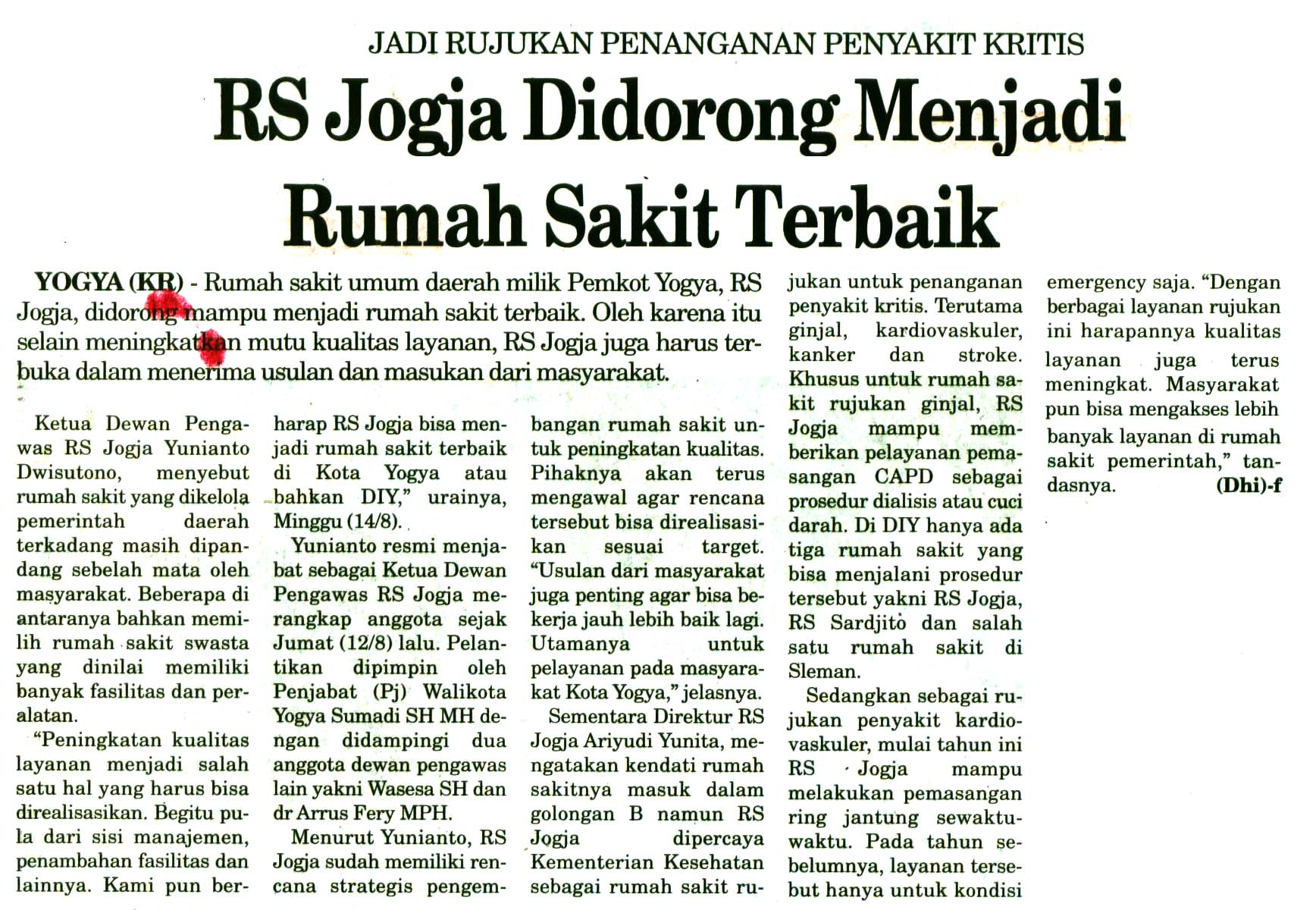 Kliping jogja terbaru
