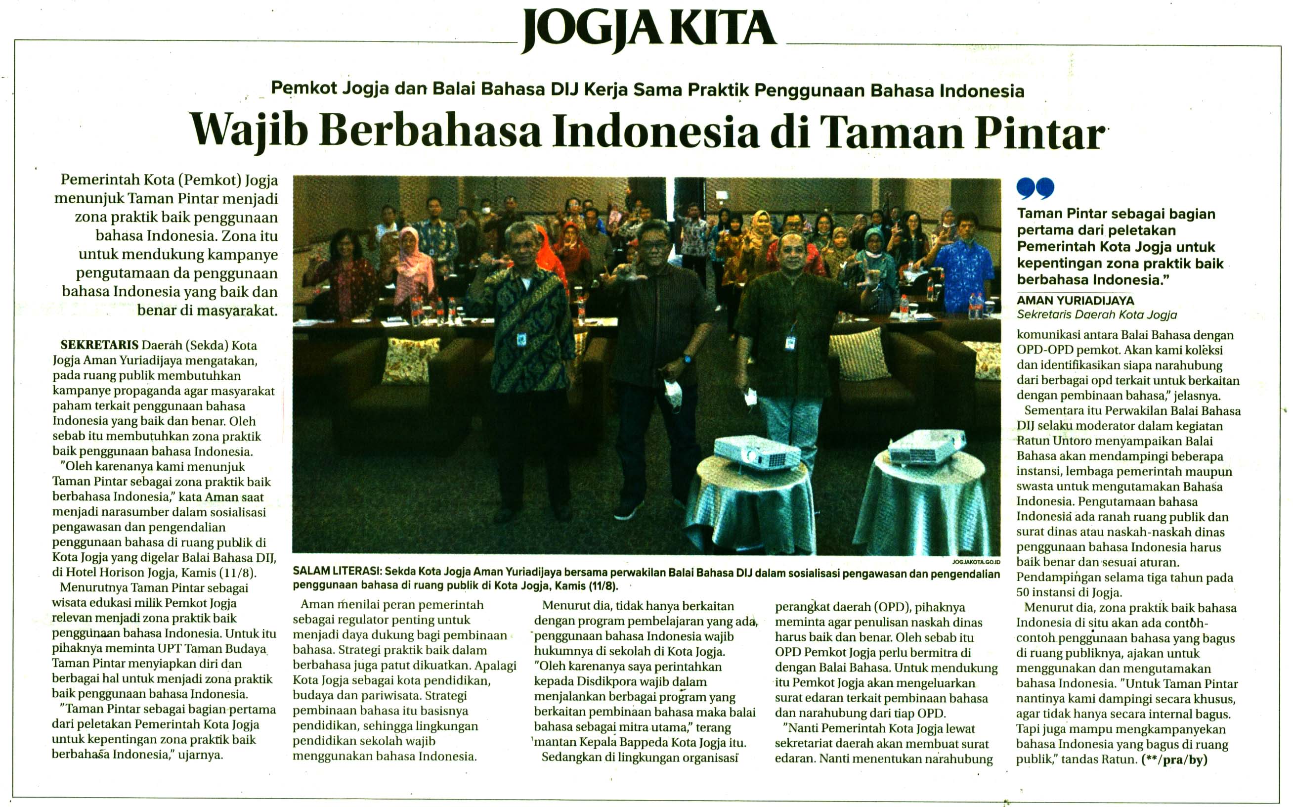 Kliping jogja terbaru
