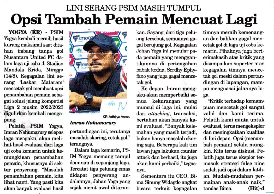 Kliping jogja terbaru