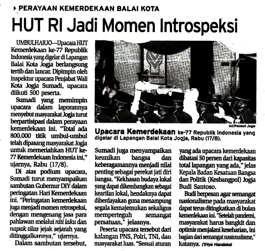 Kliping jogja terbaru