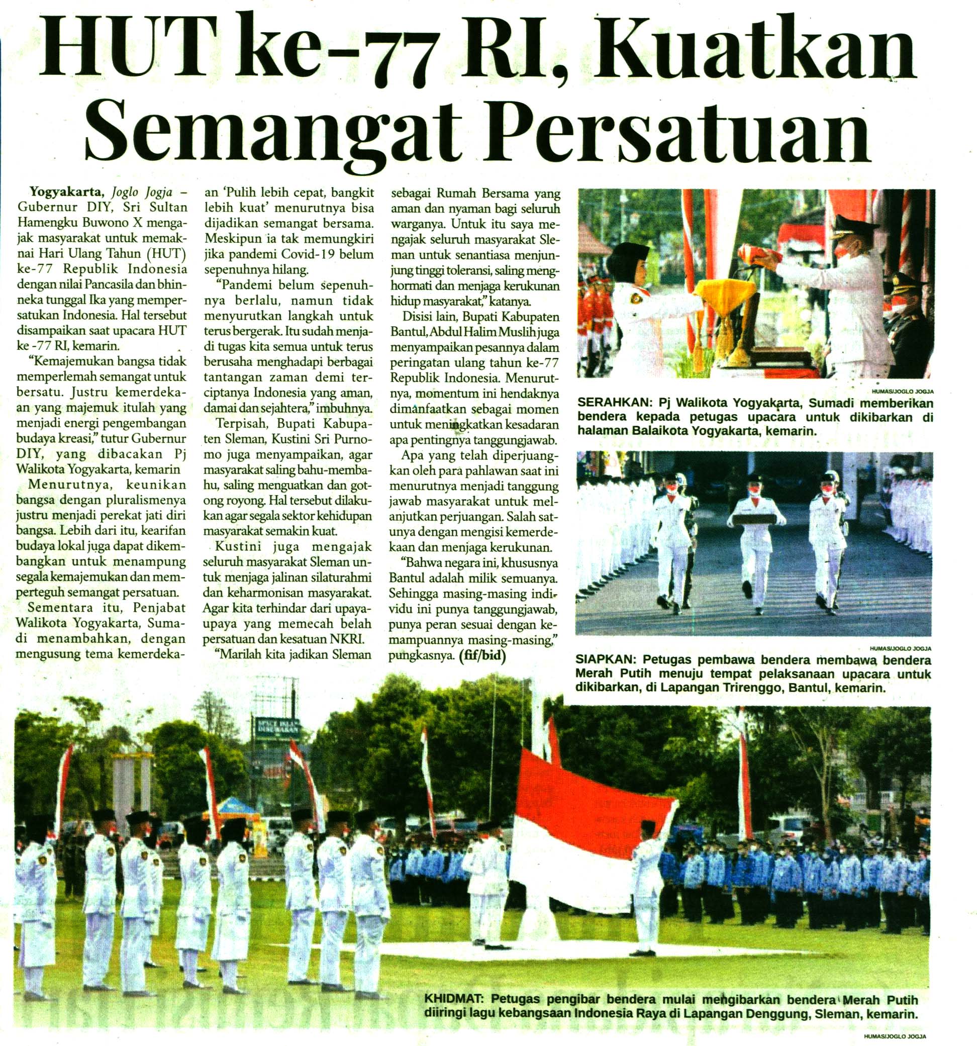 Kliping jogja terbaru