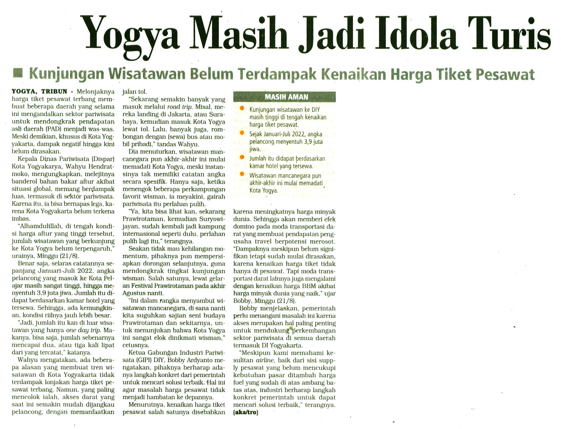Kliping jogja terbaru