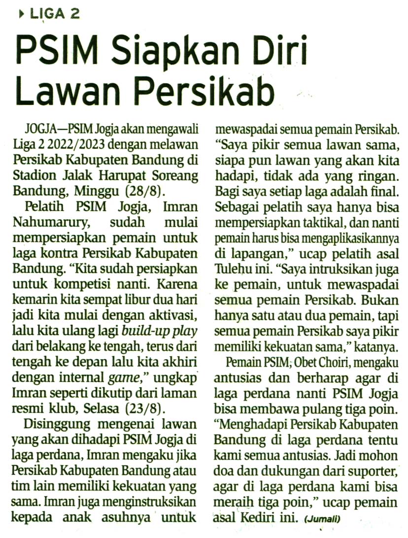 Kliping jogja terbaru