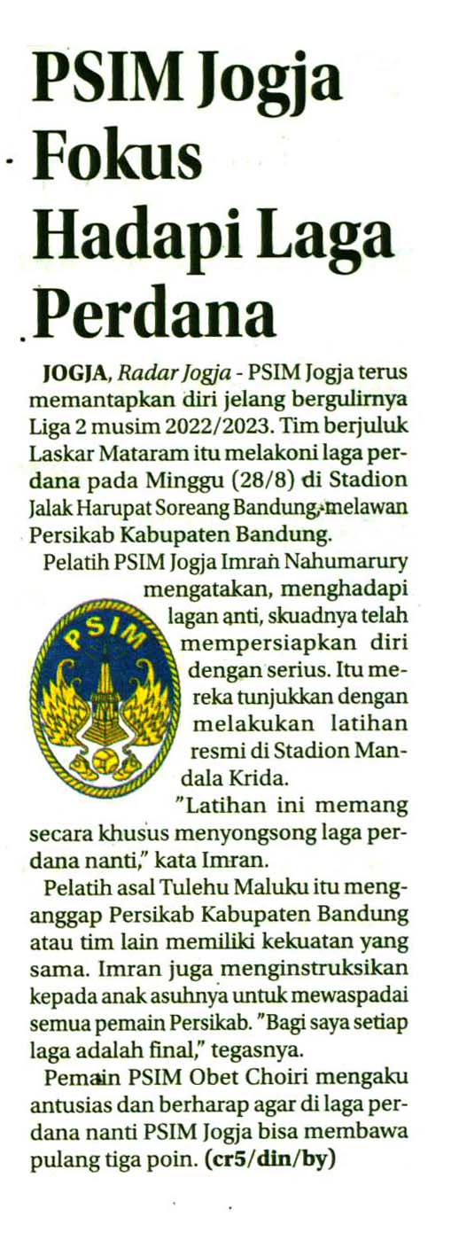 Kliping jogja terbaru