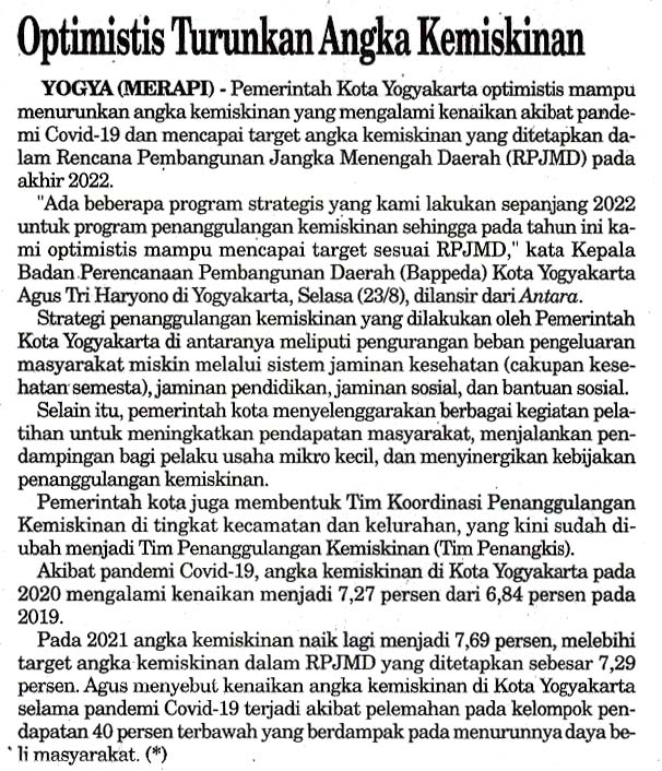 Kliping jogja terbaru