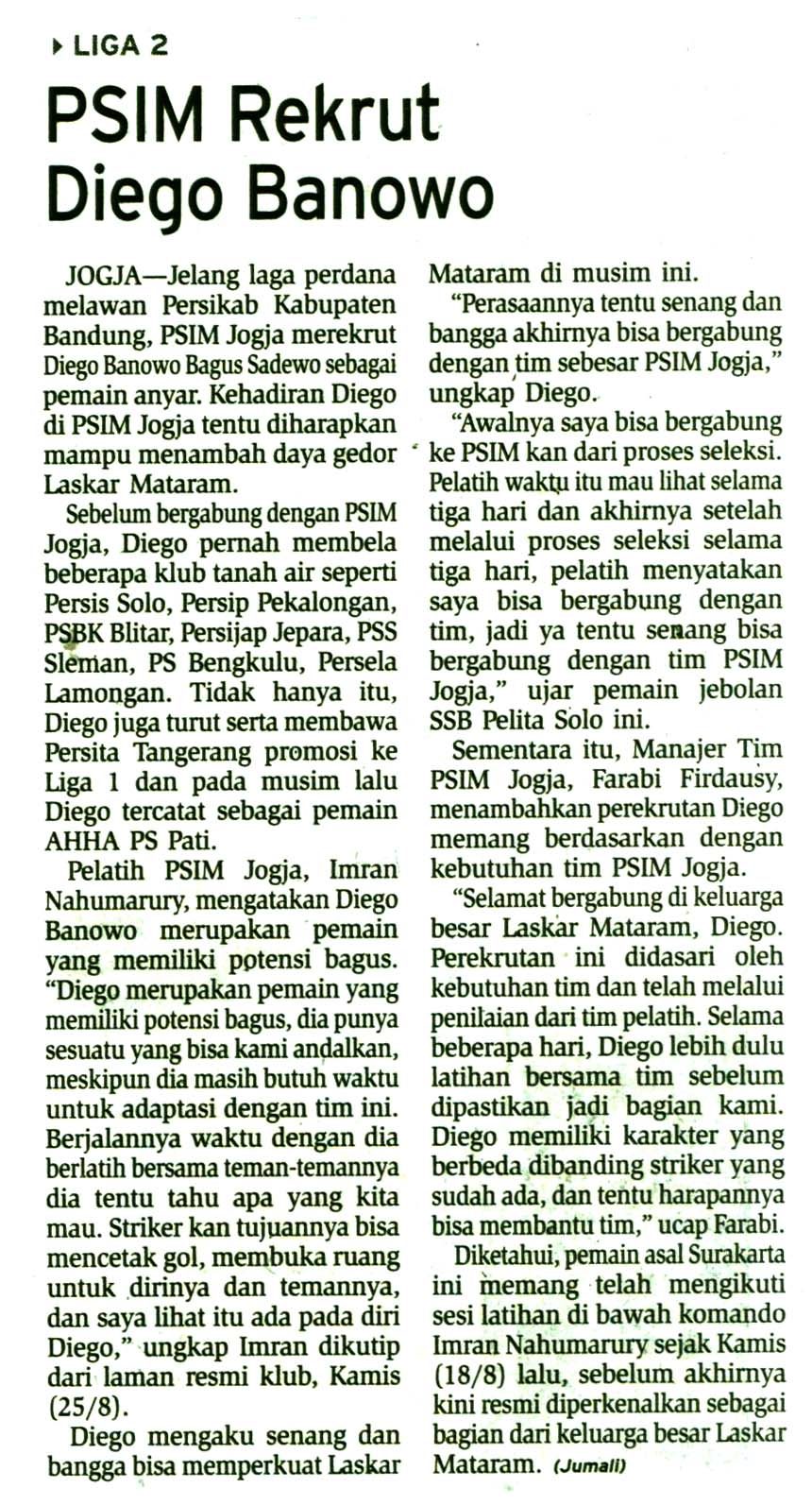Kliping jogja terbaru