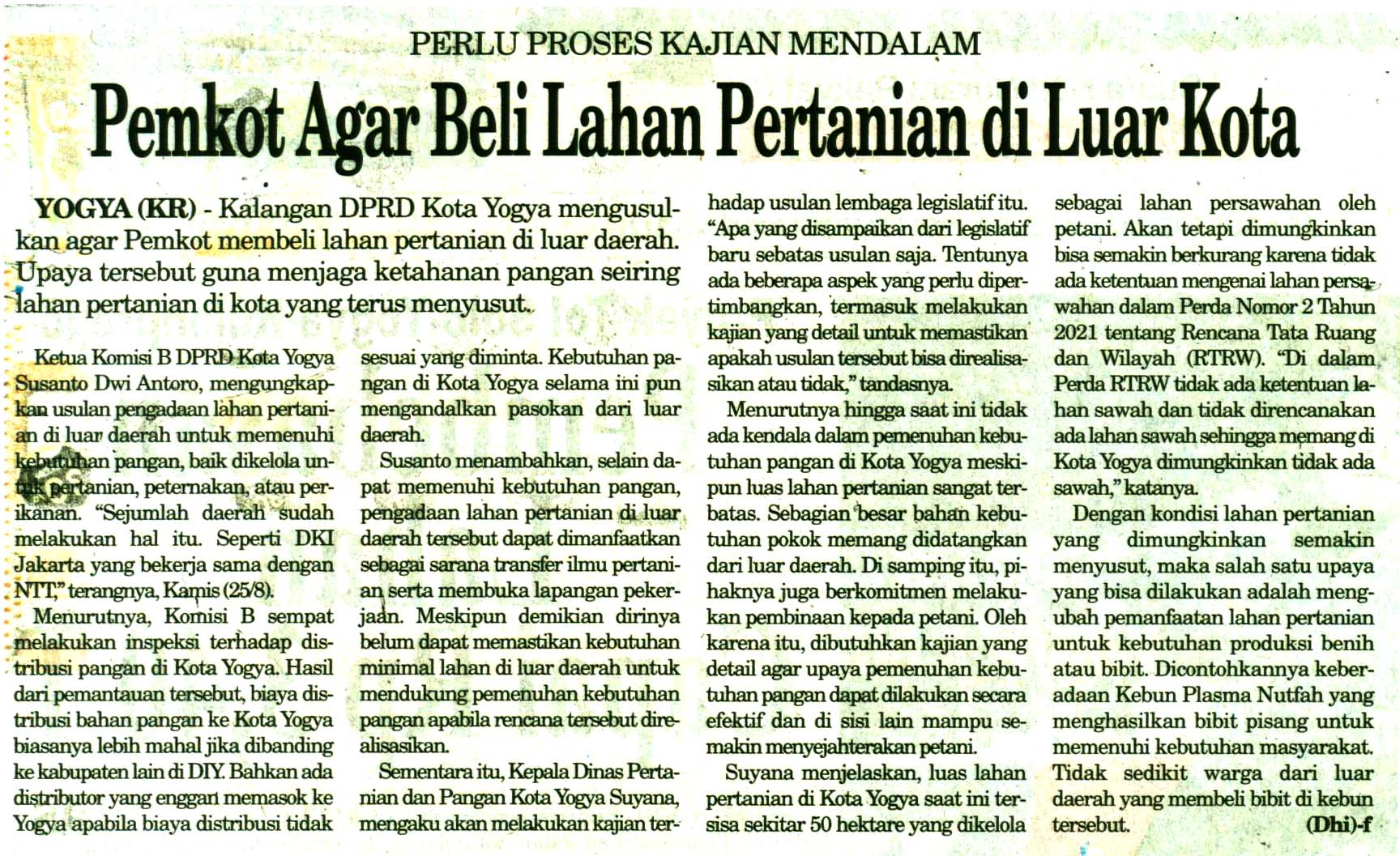 Kliping jogja terbaru