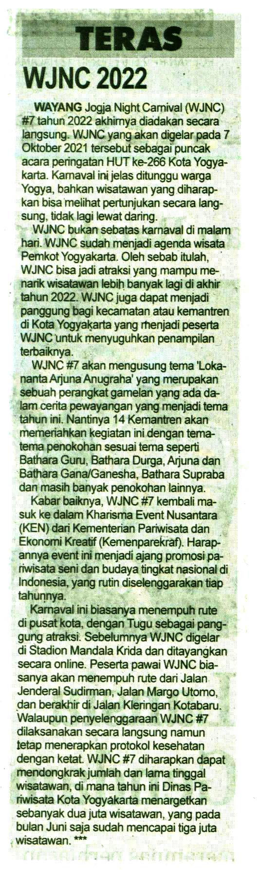 Kliping jogja terbaru